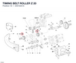 TIMING BELT ROLLER Z 20