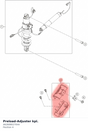 Diagram preview: Preload-Adjuster kpl. (A62608027044)