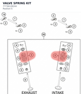 Diagram preview: VALVE SPRING KIT (77736128244)