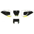 NUMBER PLATE STICKER BLACK