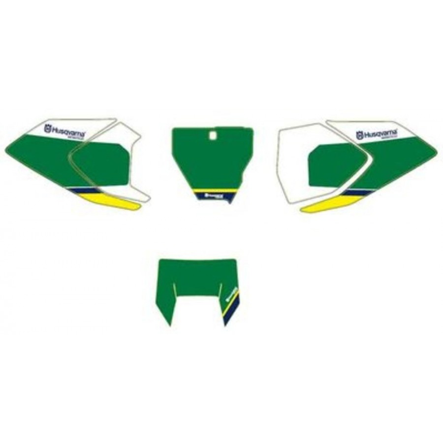 NUMBER PLATE STICKER GREEN