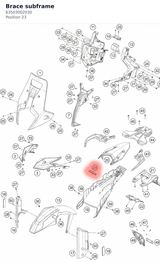 Diagram preview: Brace subframe (63503002030)