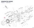 GENERATOR DENSO 26420172A diagram position