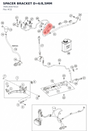 Diagram preview: SPACER BRACKET D=6/8,5MM (76913047010)