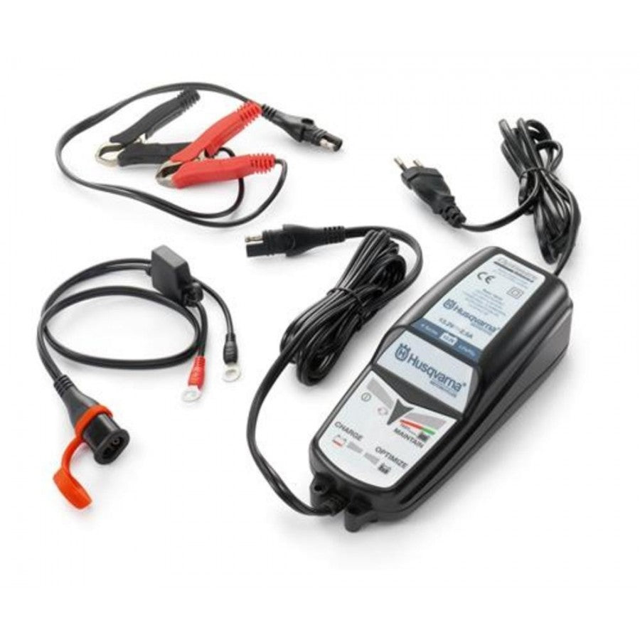 Battery charging and testing unit