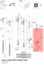 Diagram preview: AXLE CLAMP WITH INNER TUBE (48601304S1)