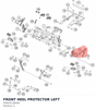 Diagram preview: FRONT HEEL PROTECTOR LEFT (95803138040)