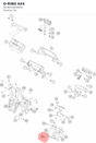 Diagram preview: O-RING 6X4 (0036010640000)