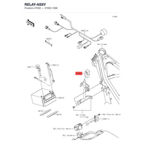 Kawasaki OEM – RELAY-ASSY product image