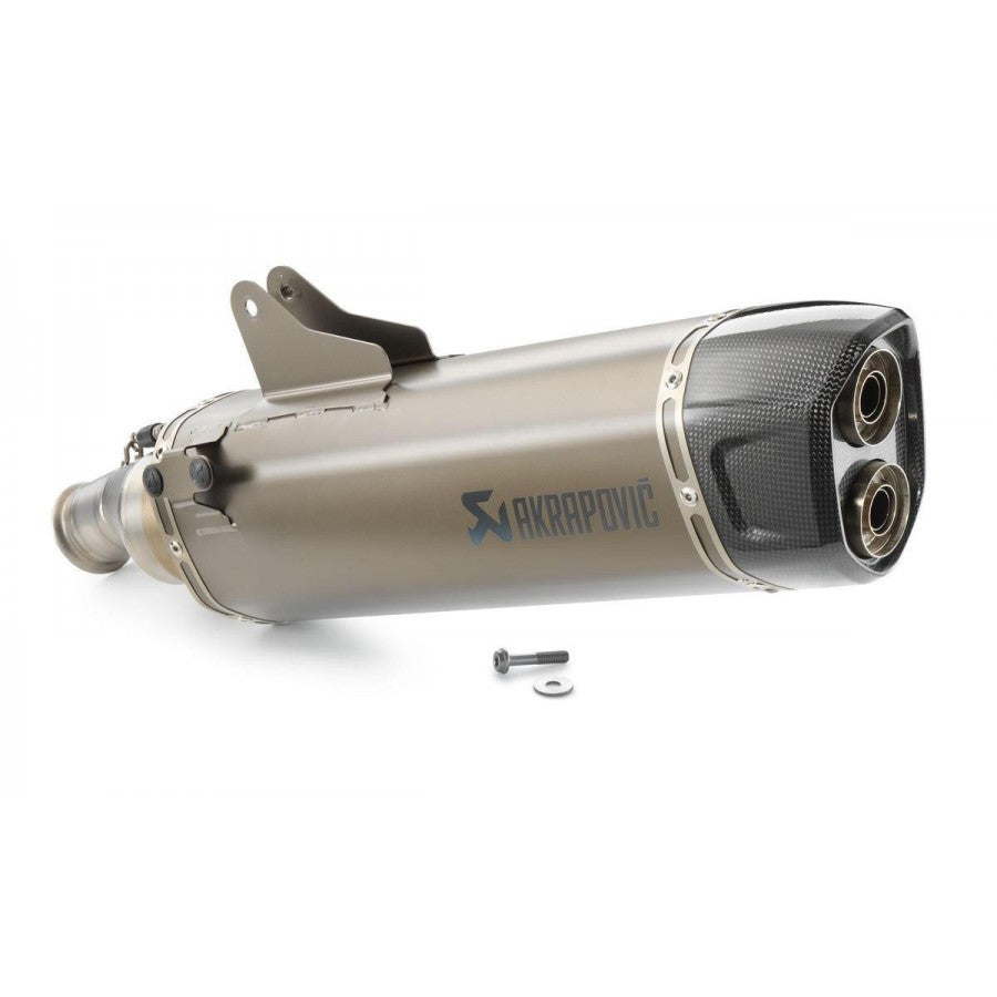 Muffler with cat. conv. Slip-on line