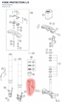 Diagram preview: FORK PROTECTION L/S (90101092000)