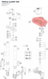 Diagram preview: TRIPLE CLAMP TOP (94301034032)