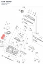 Diagram preview: Lock washer (A60036055000)