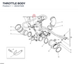 THROTTLE BODY 28240762B diagram position