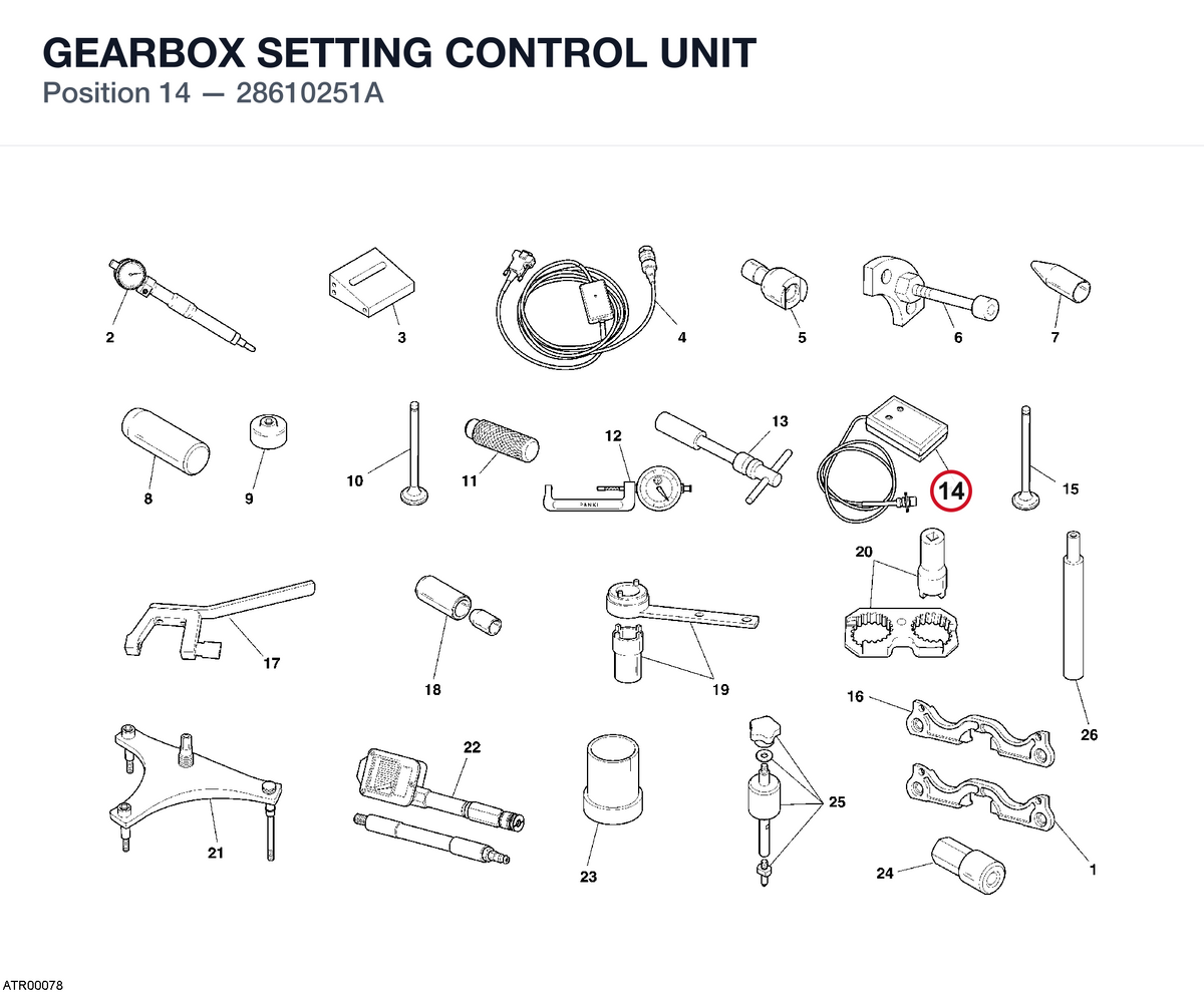GEARBOX SETTING CONTROL UNIT