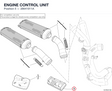 ENGINE CONTROL UNIT 28641911A diagram position