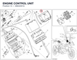 ENGINE CONTROL UNIT 28642301G diagram position