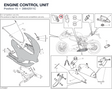ENGINE CONTROL UNIT 28642511C diagram position