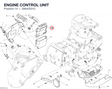 ENGINE CONTROL UNIT 28642531C diagram position