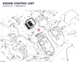 ENGINE CONTROL UNIT 28642581A diagram position