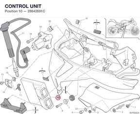 CONTROL UNIT 28642691C diagram position