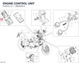 ENGINE CONTROL UNIT 28643501A diagram position