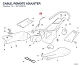 CABLE, REMOTE ADJUSTER