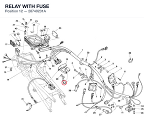 RELAY WITH FUSE