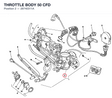 THROTTLE BODY 50 CFD