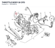 THROTTLE BODY 50 CFD