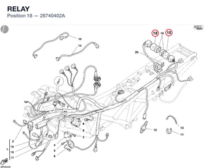 RELAY 28740402A diagram position