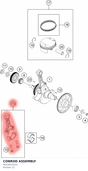 Diagram preview: CONROD ASSEMBLY (96330015033)