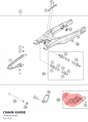 Diagram preview: CHAIN GUIDE (79004070000)