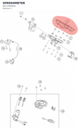 Diagram preview: SPEEDOMETER (96114069000)