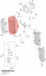 Diagram preview: RADIATOR R/S (79635008100)