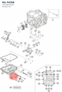 Diagram preview: OIL FILTER (C61338015200)