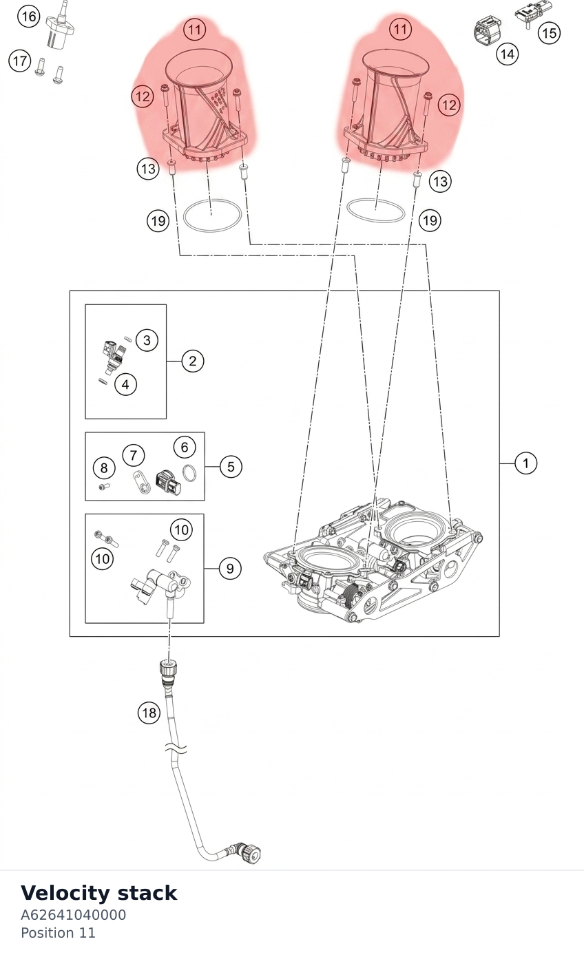 Diagram preview: Velocity stack (A62641040000)