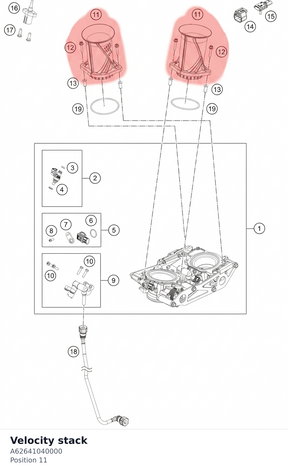 Diagram preview: Velocity stack (A62641040000)