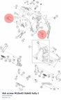 Diagram preview: ISA screw M10x45 ISA45 fully t (0035100459S)