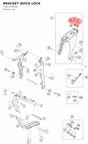 Diagram preview: BRACKET QUICK LOCK (70007039050)