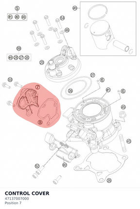Diagram preview: CONTROL COVER (47137007000)