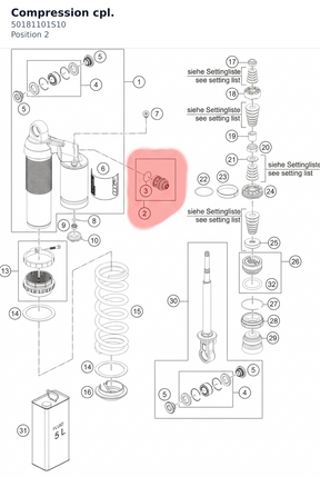 Diagram preview: Compression cpl. (50181101S10)