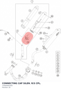 Diagram preview: CONNECTING CAP SILEN. R/S CPL. (72005081050)
