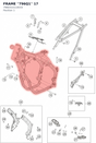 Diagram preview: FRAME ''796Q1''              17 (7960310110033)
