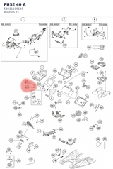 Diagram preview: FUSE 40 A (58011109140)