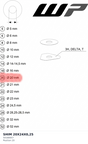 Diagram preview: SHIM 20X24X0,25 (50180657)