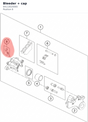 Diagram preview: Bleeder + cap (64113020000)