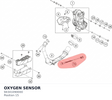 Diagram preview: OXYGEN SENSOR (94341090000)