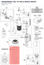 Diagram preview: MAINSPRING (59) 70-190.0 SHOCK WHITE (S80980001600020)