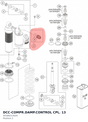Diagram preview: DCC-COMPR.DAMP.CONTROL CPL. 13 (50180213S20)
